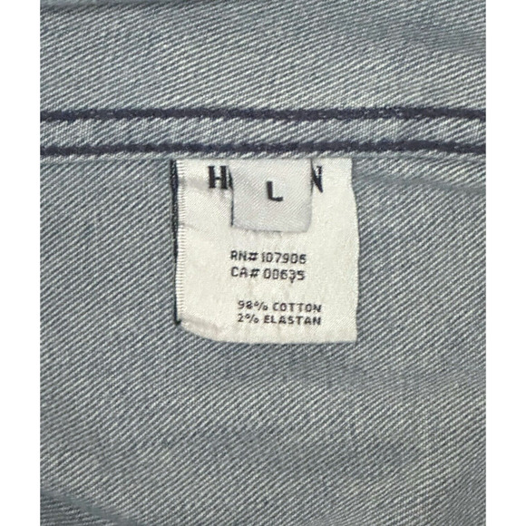 Rare HUDSON JEANS Motorcycle Denim Jacket Embroidered Hipster Trucker Western - Picture 11 of 13